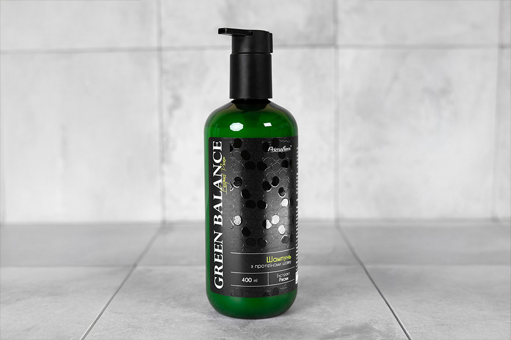 Шампунь з протеїнами шовку