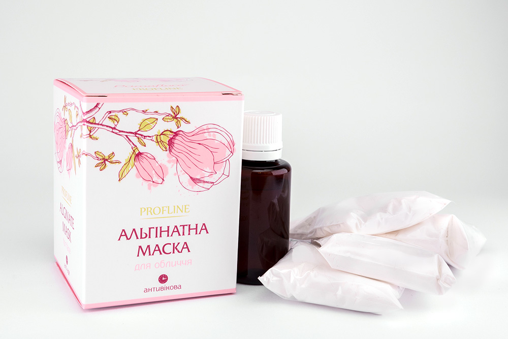 Альгінатна маска для обличчя