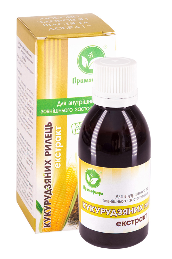 Кукурудзяних рилець екстракт